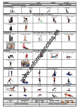 estiramientos 3-4 se 15-30” ejercicio