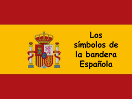 Los símbolos de la bandera Española