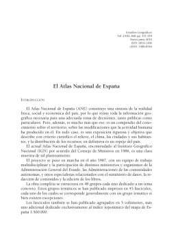 El Atlas Nacional de España