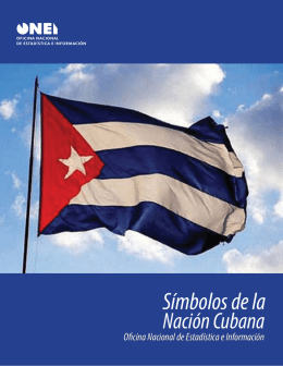 Simbolos Nacionales.indd - Oficina Nacional de Estadísticas. Cuba