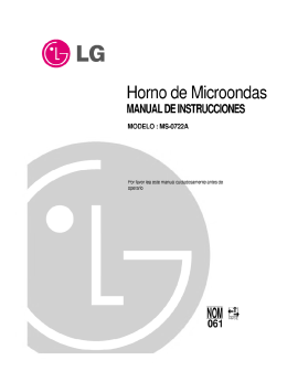 Horno de Microondas