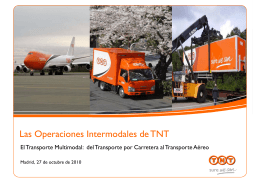 Las Operaciones Intermodales de TNT