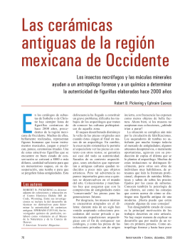 Las cerámicas antiguas de la región mexicana de