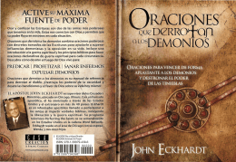 Oraciones que Derrotan a los Demonios