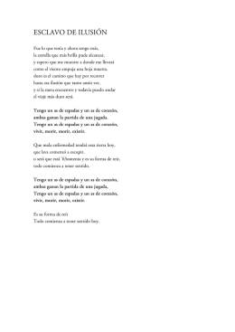 ESCLAVO DE ILUSIÓN