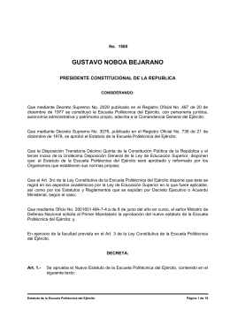 GUSTAVO NOBOA BEJARANO
