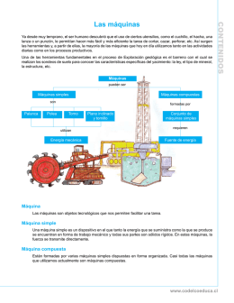 Las máquinas. - Codelco Educa