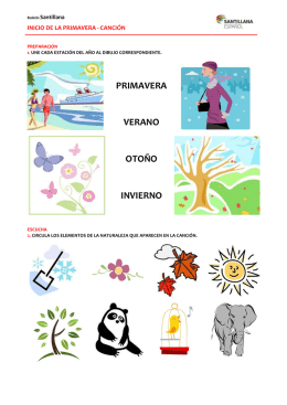 primavera verano otoño invierno