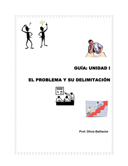 formulacion del problema de investigación