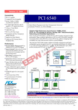 PCI 6540