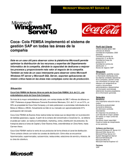 Coca- Cola FEMSA implementó el sistema de gestión