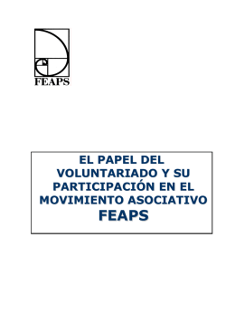 El papel del voluntariado y su participación en el