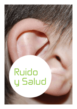 RUIDO Y SALUD