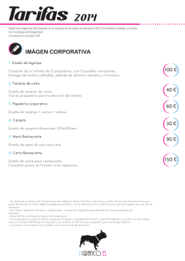 ¡echa un ojo a nuestras tarifas!