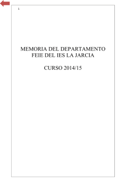 memoria del departamento feie del ies la jarcia curso 2014/15