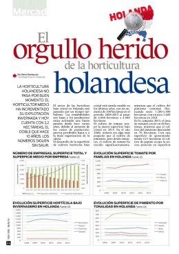 El orgullo herido de la horticultura holandesa