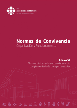 CARTA DE CONVIVENCIA IES JUAN GARCÍA VALDEMORA
