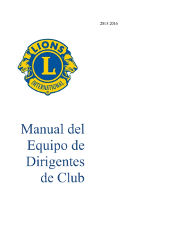 Manual de Dirigentes de Club