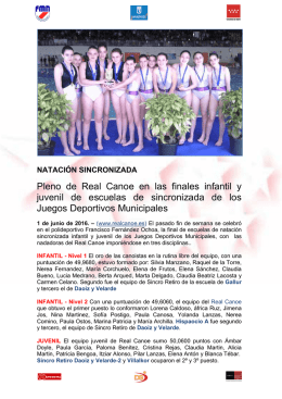 Pleno de Real Canoe en las finales infantil y juvenil de escuelas de