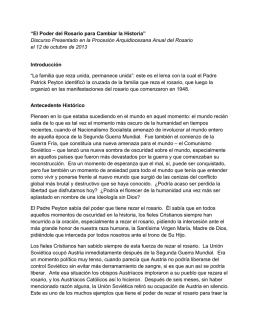 El Poder del Rosario para Cambiar la Historia
