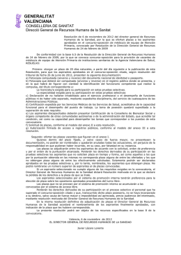 resolucion - Colegio Oficial de Médicos de Alicante