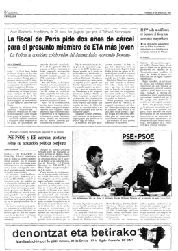 El Mundo anuncio - Gesto por la Paz