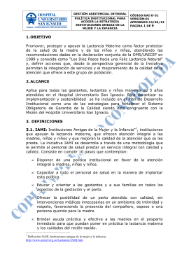 GAI-D-31 Política institucional para acoger la estrategia