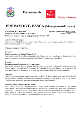 PREPAVOGT- ESSCA (Management
