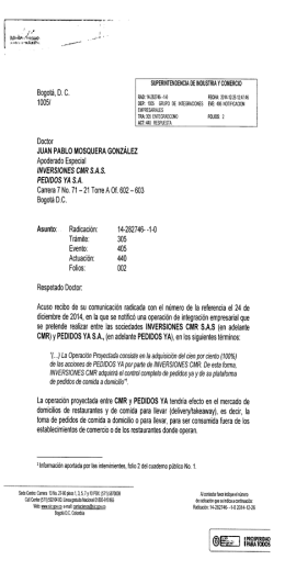 B°9°Ia` D: C: RAD: 14-282746--10 FECHA