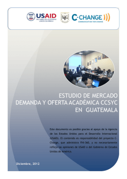 estudio de mercado demanda y oferta académica ccsyc - C
