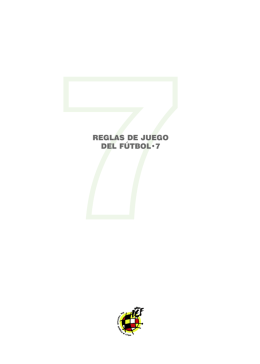 Reglas de Juego del Fútbol - 7 - Real Federación Española de Fútbol