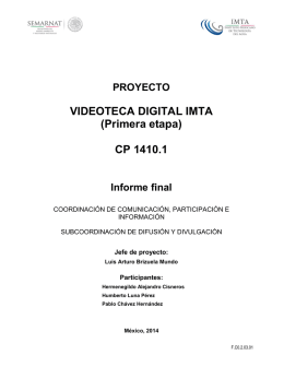 Antecedentes - Repositorio