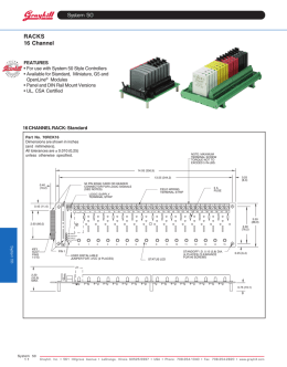System 50 rev1 - Grayhill, Inc.