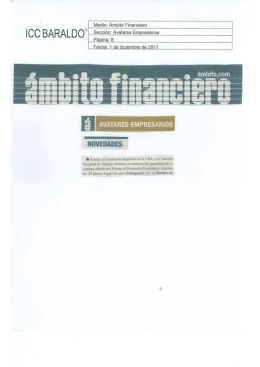 Ámbito Financiero (01-12-2011)