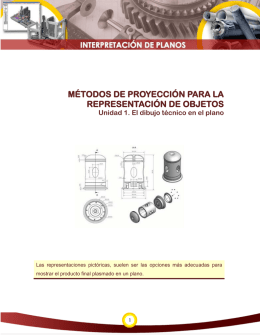 métodos de proyección para la representación de objetos