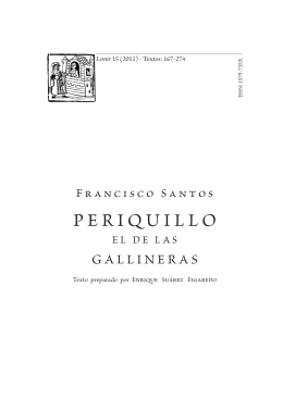 Periquillo el de las gallineras (edición de Enrique