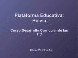 Plataforma Educativa: Helvia - Aula virtual de los CEP de Granada