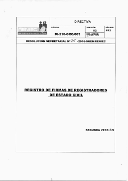 TAI.R316 REGISTRO DE FIRMAS DE REGISTRADORES DE
