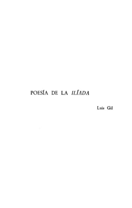 poesia de la iliada