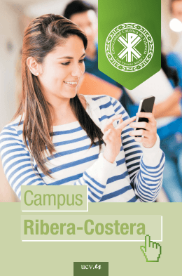 UCV CAMPUS RIBERA COSTERA TRIPTICO 2014-05