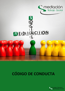 código de conducta - Consejo General del Trabajo Social