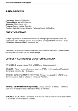 Asociación de Mujeres de Yunquera