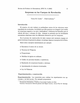 Sorpresas en los Cuerpos de Revolución