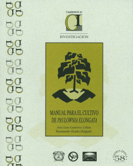 DEFINITIVO Manual para el cultivo de la Paulownia elongata.indd