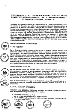 el instituto geologico minero y metalurgico