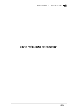 libro “técnicas de estudio”