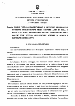 COMUNE DI QUISTELLO