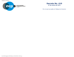 codigo de comercio - Instituto Nacional de Contadores Públicos de