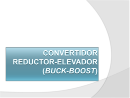Convertidor Reductor-Elevador (Buck