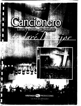 Cancionero Te Dare Lo Mejor